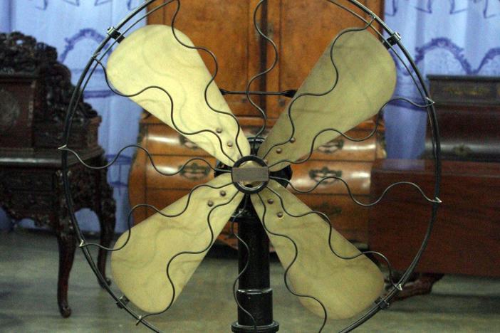 Appraisal: Lake Breeze Motor Co. Fan, ca. 1900, in Vintage Savannah.