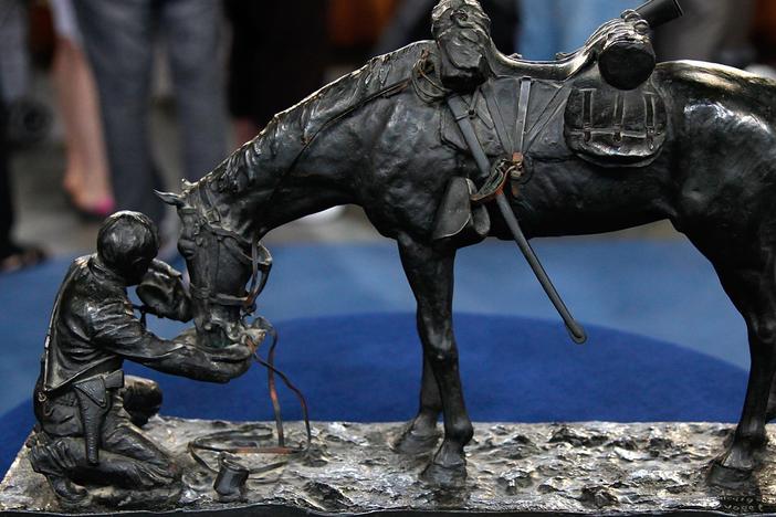 Charles Schreyvogel Bronze, ca. 1903, from Washington, DC Hour 2
