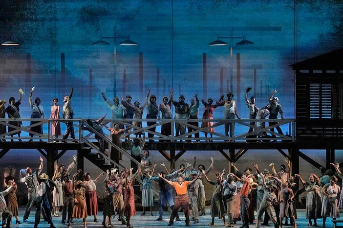 Watch a selection of clips from the Gershwins' American folk opera, Porgy and Bess.