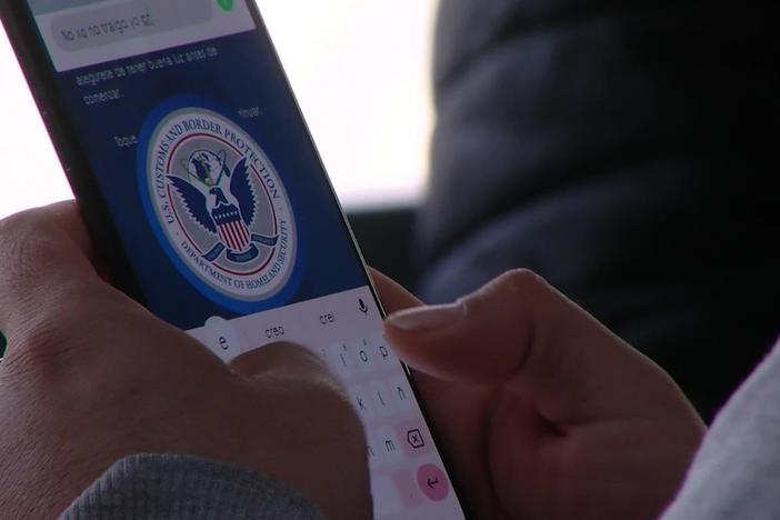 Glitches with an app designed to help migrants seek legal asylum in the U.S.
