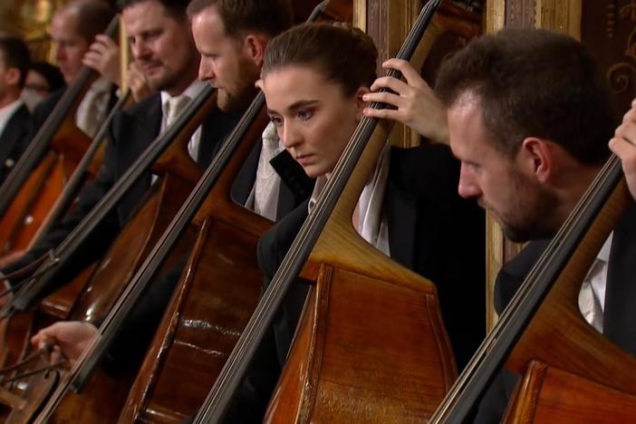 The Vienna Philharmonic performs Johann Strauss Jr.'s "To the Hunt!"