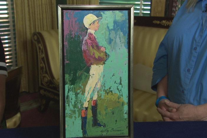 Appraisal: 1964 LeRoy Neiman "Jockey Bill" Painting