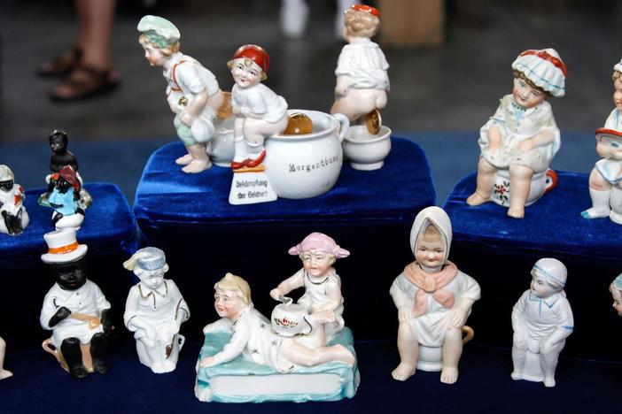 Appraisal: German "Potty" Babies, ca. 1900, from Myrtle Beach Hour 2.