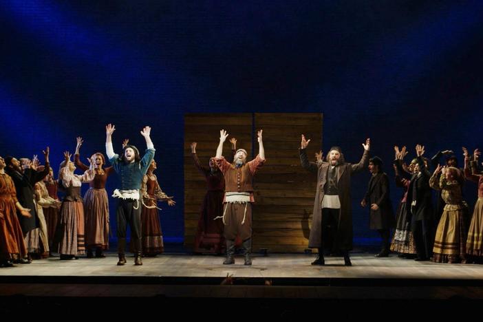 Hal Prince and others speak about the choreography, staging, and origins of "Tradition."