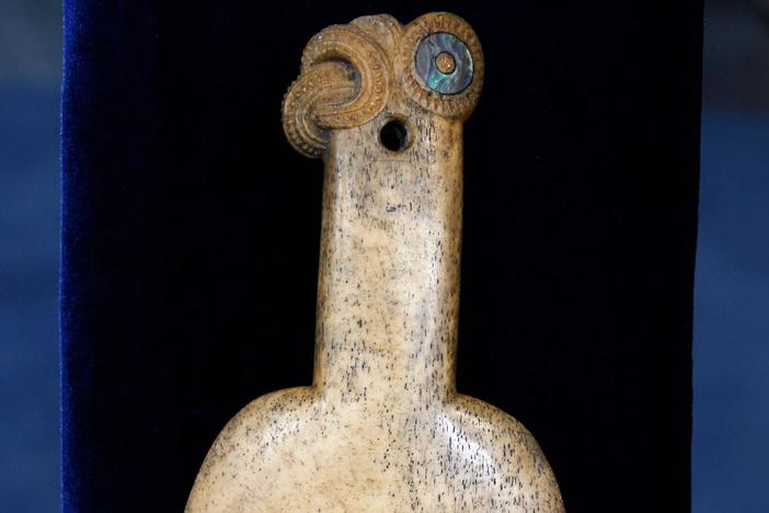 Appraisal: Maori Kotiate War Club, ca. 1850, from Boston Hour 1.