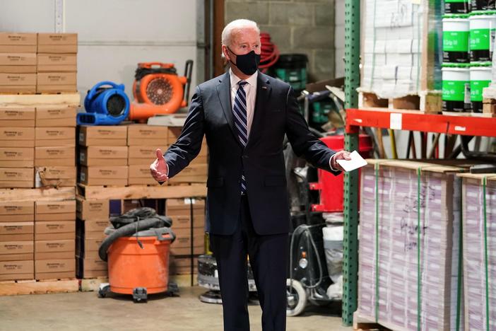 With a stop in Pennsylvania, Biden begins his pitch to Americans on new COVID relief law