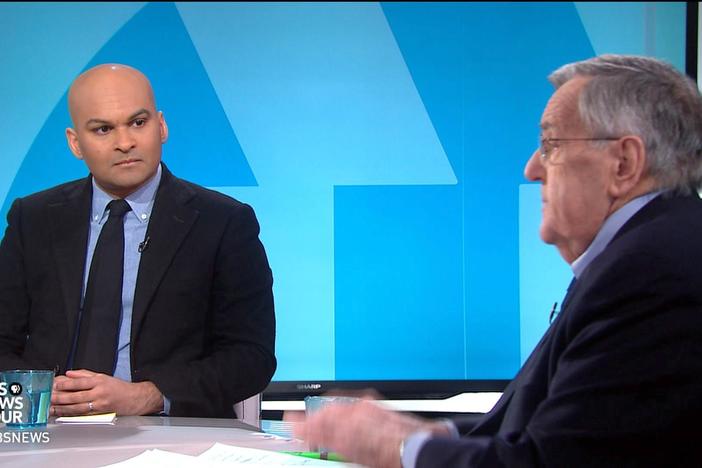 Mark Shields and Reihan Salam join Judy Woodruff to discuss the week's news.