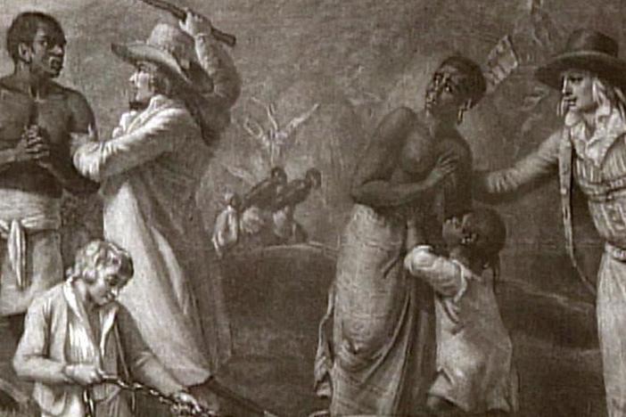 Appraisal: 1791 J.R. Smith "Slave Trade" Print, from Vintage Secaucus
