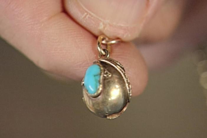Appraisal: Russian Miniature Easter Egg Pendant, ca. 1895