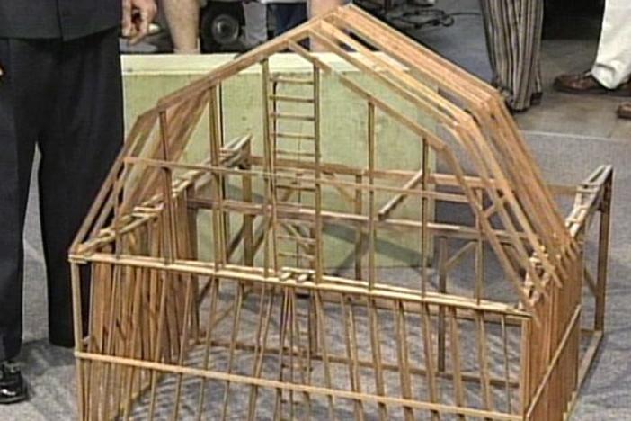Appraisal: Salesman's Sample of a Barn, from Vintage Louisville.