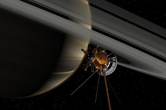 Cassini, a brave explorer that was dispatched to study a distant ringed world, has died.