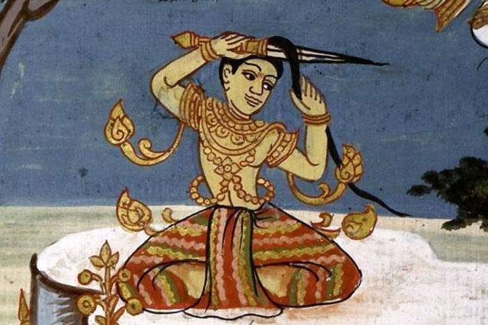 Once a great prince, Siddhartha became a beggar, surviving on the charity of strangers.