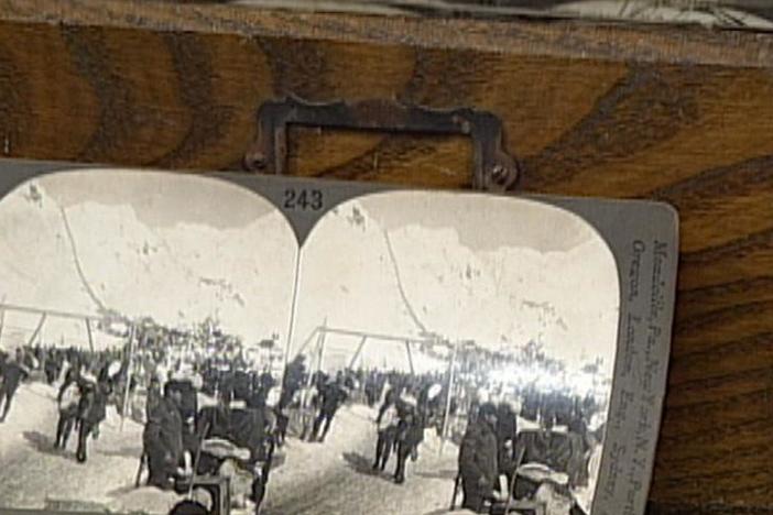 Appraisal: Tabletop Stereo Viewer, ca. 1870, from Vintage Louisville.