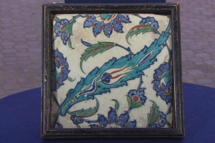 Appraisal: Iznik Fritware Tile, ca. 1610