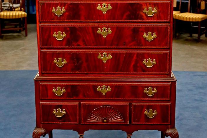 Appraisal: Queen Anne Style Highboy, ca. 1925, from Jacksonville Hour 1.