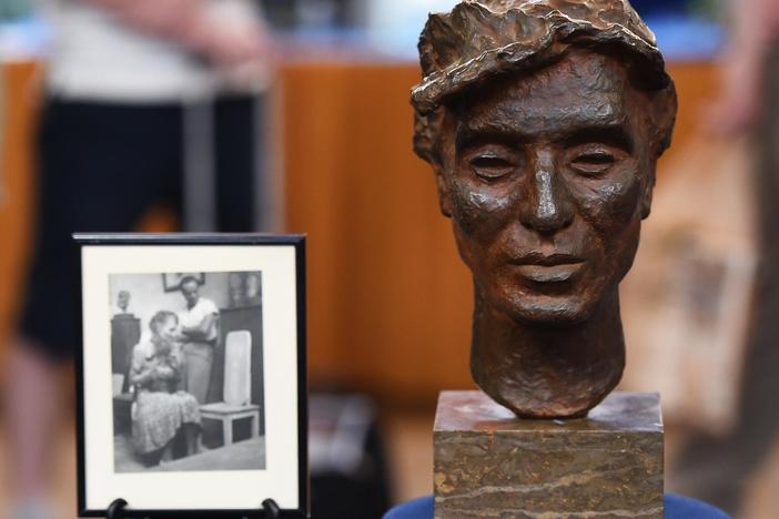 Appraisal: Bronze Attributed to Renée Sintenis, ca. 1950, from Chicago, Hour 3.