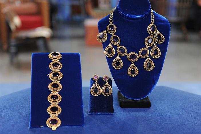 Appraisal: Joseff of Hollywood Parure, ca. 1940, from Bismarck, Hour 2.