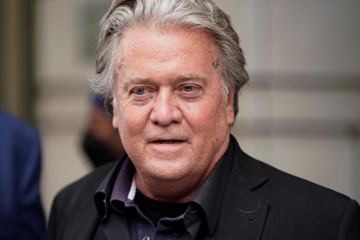 Former Trump adviser Steve Bannon faces trial for contempt of Congress