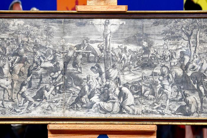 Appraisal: 1589 Agostino Carracci Engraving, from Anaheim Hour 3.