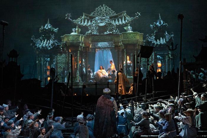 In an ancient mythical China, three riddles dictate who wins Turandot's heart.