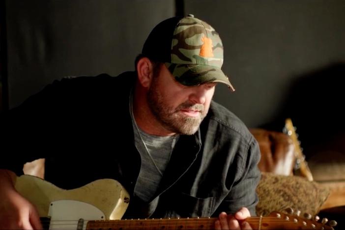 Lee Brice, Adam Wood, and Billy Montanas sit to craft a song based on Ashley Ruiz's story.