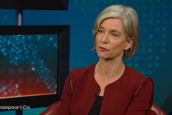 Walter Isaacson speaks with biochemist Jennifer Doudna.