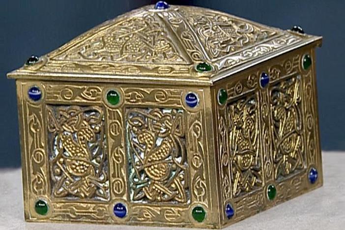 Appraisal: Tiffany Studios Gilt-Bronze Box, from Vintage Salt Lake City.