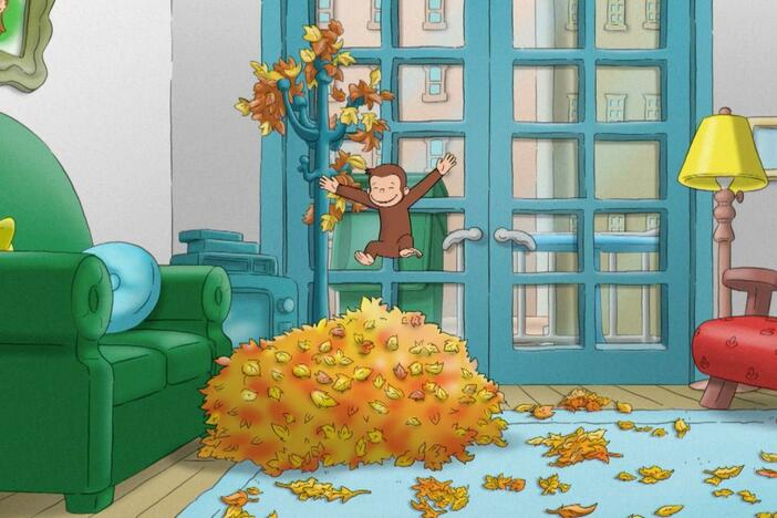George tries to recreate country fall in the city./George learns about mold.