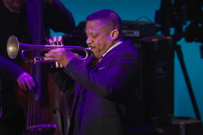 The Mingus Big Band performs "Fables of Faubus" with Charles McPherson on saxophone.