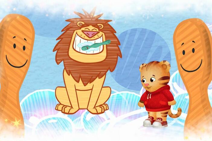 Here's a song you can sing when you brush your teeth, just like Daniel! 
