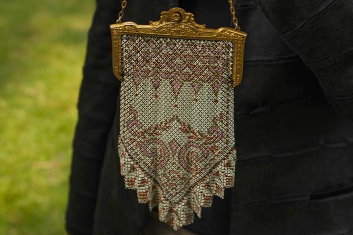 Appraisal: Mandalian Metal Mesh Purse, ca. 1915
