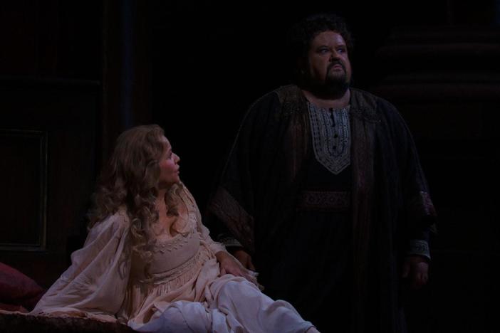 Renée Fleming and Johan Botha star in Otello, Verdi’s towering tragedy of jealousy.