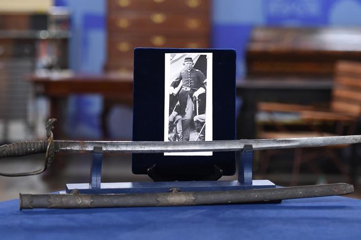 Appraisal: Civil War Model 1850 Presentation Sword, from Chicago, Hour 1.