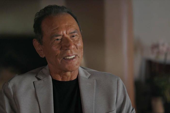Wes Studi says he joined a theater company in Tulsa to meet new people after his divorce.