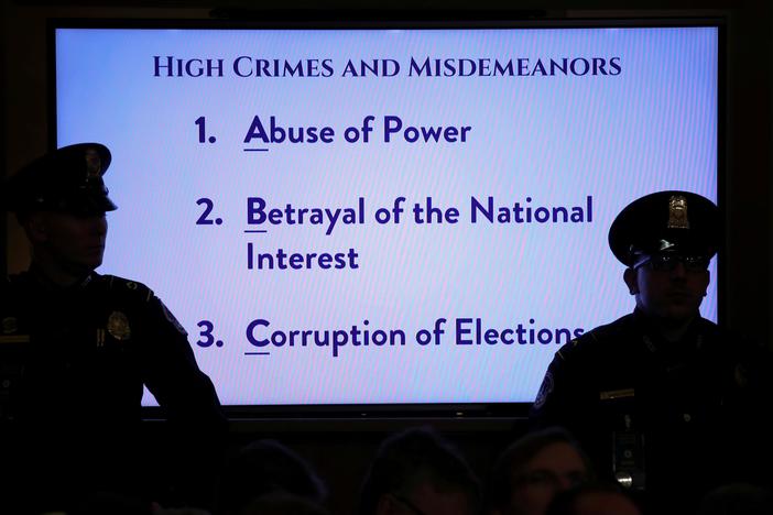 Legal debate over impeachment accompanied by partisan attacks