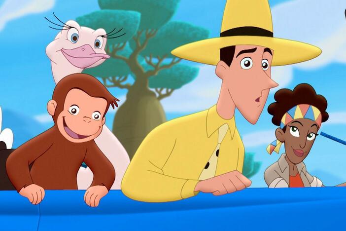 Curious George goes on an epic adventure from space to the the jungles of Africa.