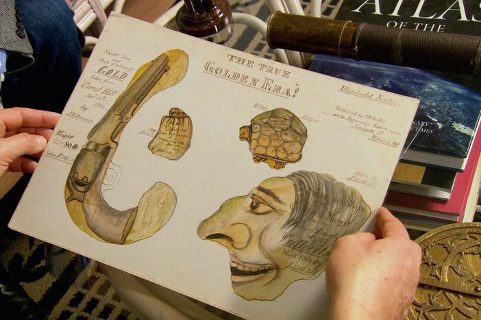 What role did these drawings play in one of the largest migrations in American history?