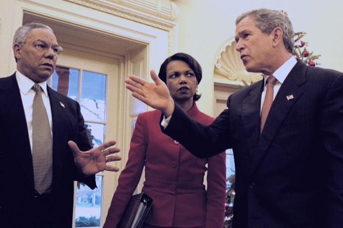 Part Two opens with the ensuing war in Iraq and continues through Bush’s second term.