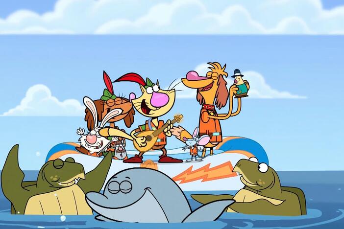 Nature Cat goes on an aquatic adventure to save Mr. Chewinsky. Onward and yonward!