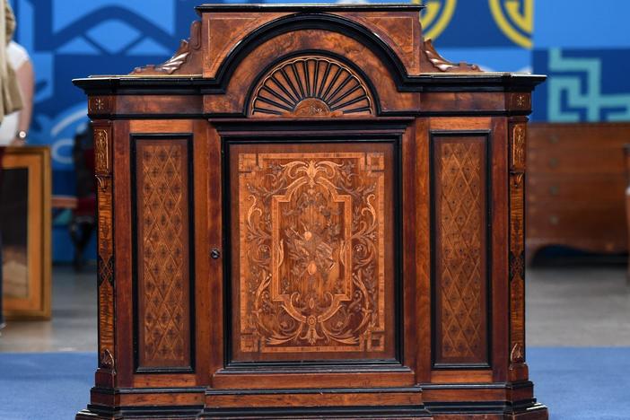 Appraisal: Jacob Ziegler Parlor Cabinet, ca. 1865, from Little Rock Hr 2.
