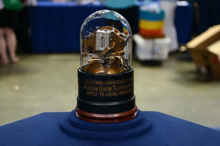 Appraisal: Western Union Ticker Tape Machine, ca. 1920, from Indianapolis Hour 3.