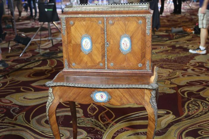 Appraisal: English Lady's Secretary, ca. 1880