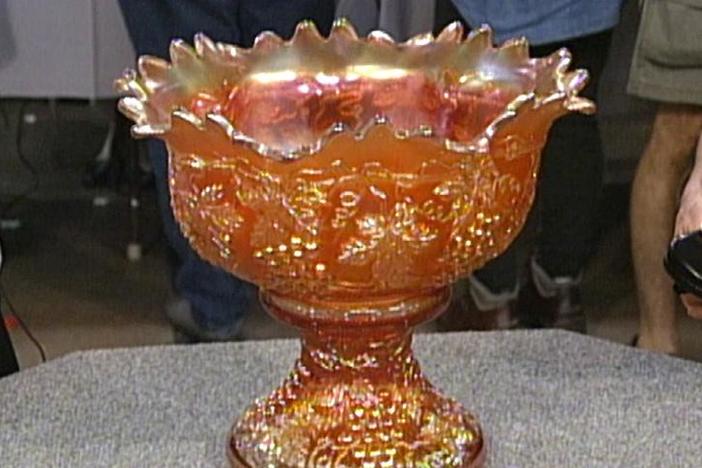 Appraisal: Northwood Carnival Punch Bowl, from Vintage Hartford.