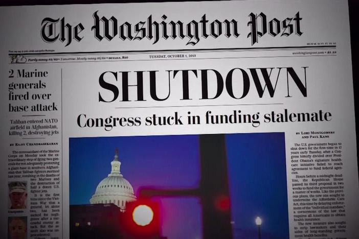 Female leadership in the Senate start the discussion to end the shutdown.