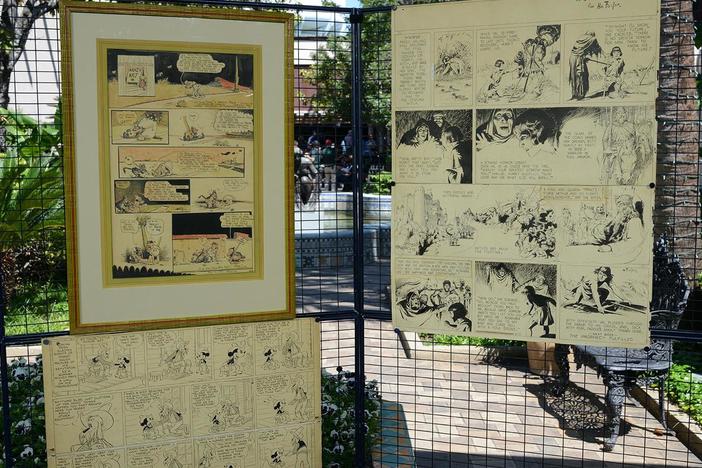 Appraisal: Original Comic Art Collection, ca. 1937