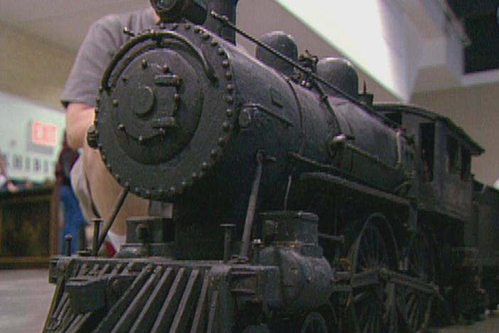 Appraisal: Steam Locomotive Model, ca. 1890