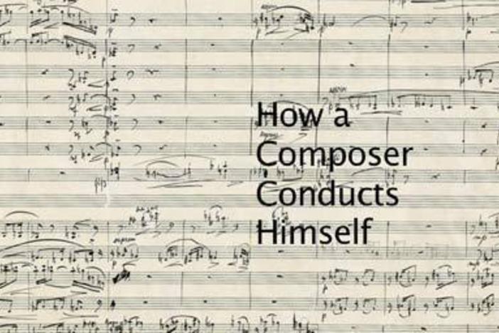 What can a composer do to make sure his musical vision is heard? Conduct!