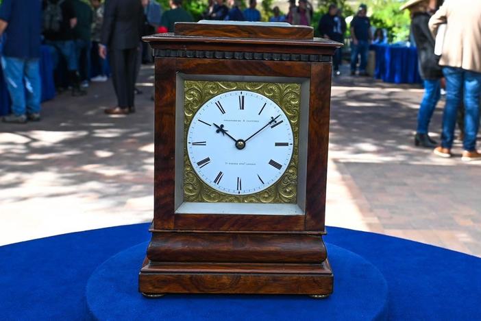 Appraisal: Dwerrihouse & Fletcher Table Clock, ca. 1845