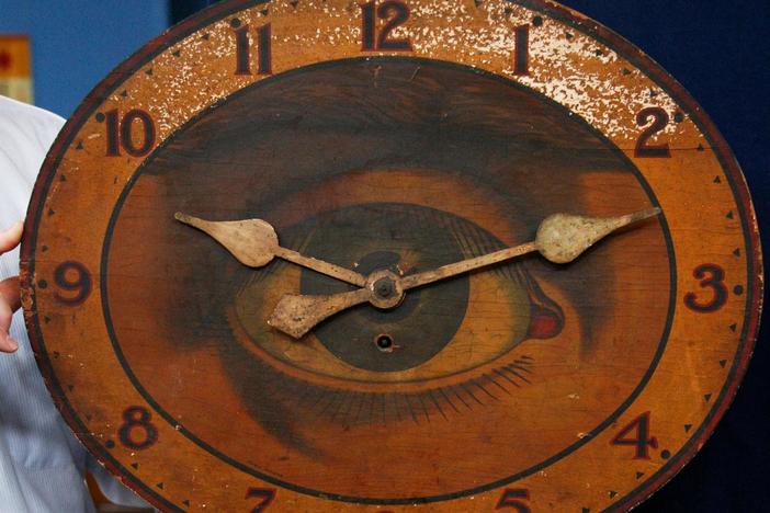 Appraisal: Gilbert Clock Co. Optic Eye Clock, ca. 1910