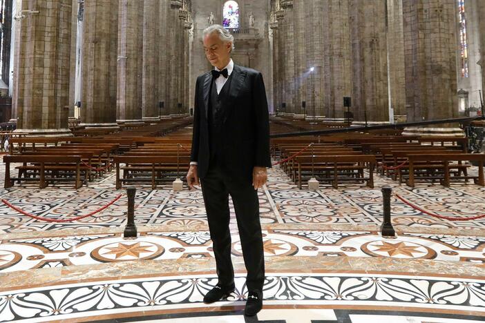 Watch highlights from iconic Italian tenor Andrea Bocelli's Easter Sunday concert.
